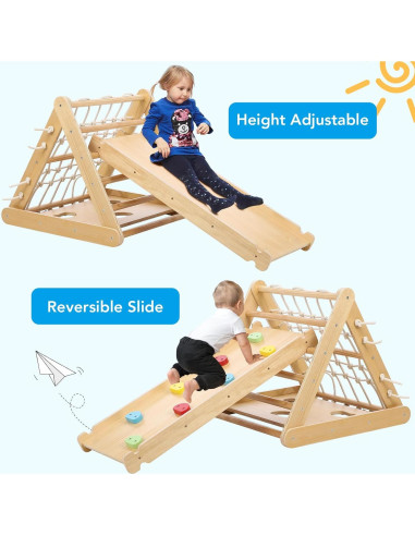 Juego de Gimnasio Interior 3 en 1 GAOMON para Niños