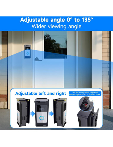 Soporte de Timbre de Video Antirrobo TagRecove Ajustable