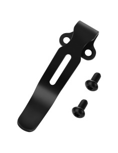 Clip de bolsillo Qtcial para Benchmade Bugout 535 - Acero inoxidable negro