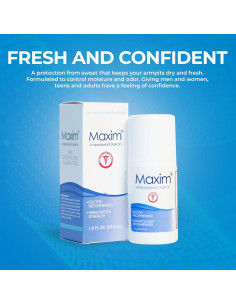Maxim Antitranspirante Clínico 48 Horas - Control Sudor Hombres y Mujeres 2