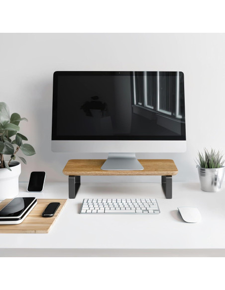 Soporte de Madera para Monitor KIBAGA 38.1x22.9x8.9 cm