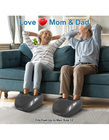 Masajeador de pies Shiatsu WERTYI con calor y control remoto