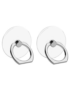 Soporte de Anillo Transparente VOVIGGOL 2 Pcs para Teléfono
