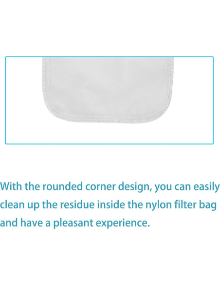 Paquete de 2 Bolsas Reutilizables de Nylon DAOGUAUNG 19.8x30 cm Paquete de 2 Bolsas Reutilizables de Nylon DAOGUAUNG 19.8x30 cm