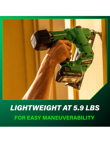 Clavadora de Acabado Metabo HPT 18V Sin Escobillas 15GA