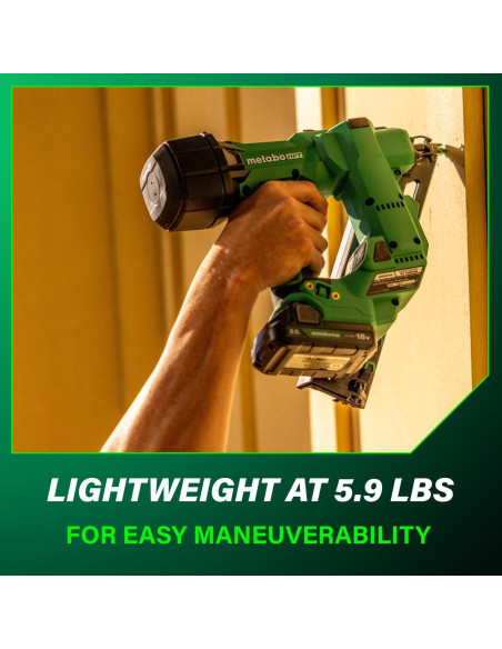 Clavadora de Acabado Metabo HPT 18V Sin Escobillas 15GA