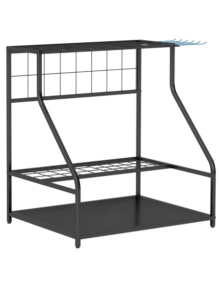 Organizador de Herramientas de Jardín Outsunny 3 Niveles Azul