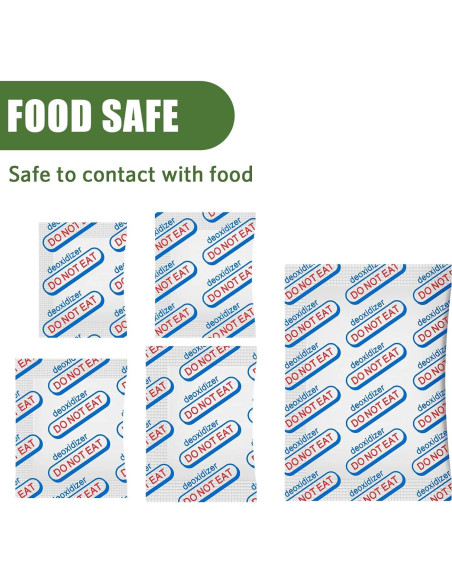 110 Paquetes Absorbentes de Oxígeno Grado Alimenticio LinsKind