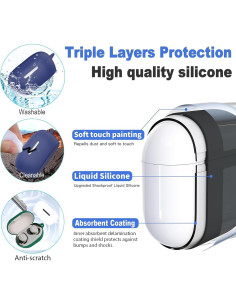 Funda de Silicona USTIYA para Auriculares Bose QuietComfort 2024 2