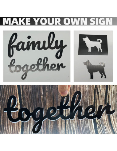 Hojas de Plástico Negro Opaco NEGLEX 12x12" 10 Piezas PET