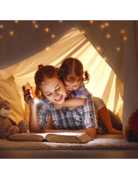 100 Llavero Linterna Cohete Haconba 6.7 cm 4 Colores