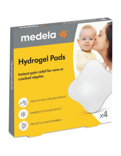 Medela Hydrogel Pads y Protector de Pezones, Set 3 Piezas 2