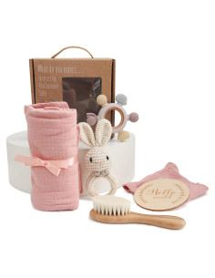 Conjunto de Regalo para Bebé EERKEOD - Manta, Sonajero y Más