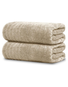Paquete de 2 Toallas de Baño Extra Grande Tens TT 89x178 cm Algodón