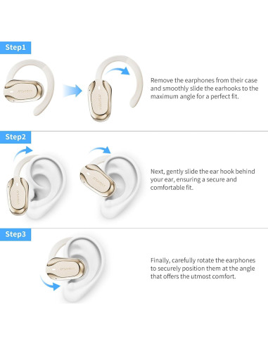 Auriculares inalámbricos SANSUI W65 Bluetooth 5.4 IPX4 30H