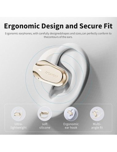 Auriculares inalámbricos SANSUI W65 Bluetooth 5.4 IPX4 30H