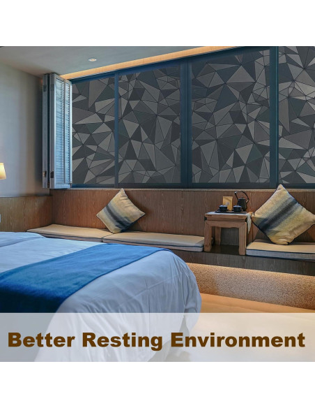 Película Blackout Niviy 30x200 cm - 100% Bloqueo Luz Solar