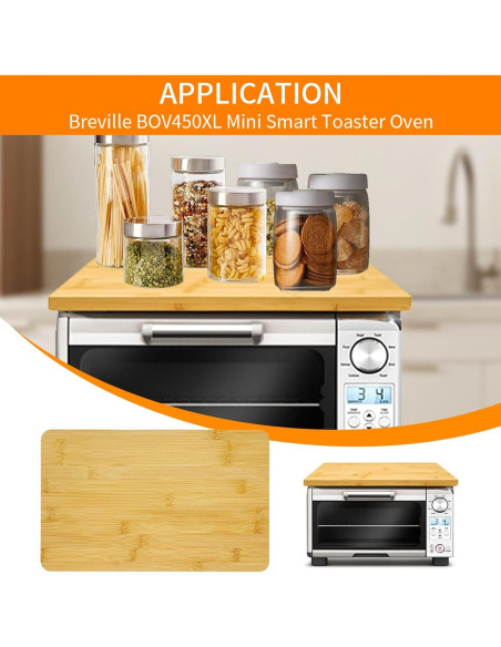 Tabla de Cortar de Bambú GCQFZ para Horno Breville BOV450XL