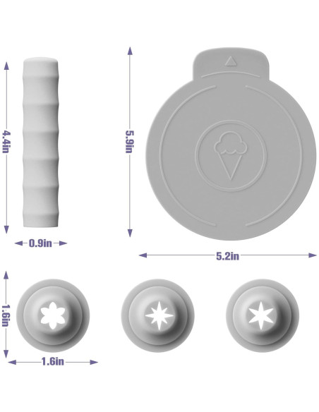 Tapa Selladora a Prueba de Polvo Palksky para Ninja Swirl