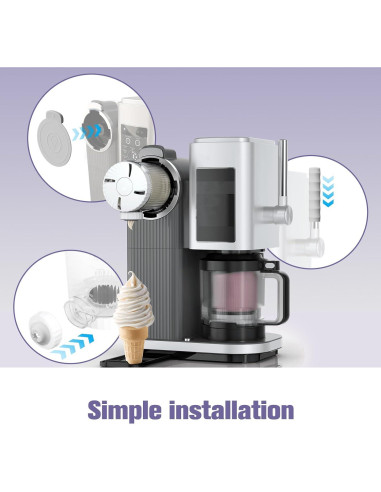 Tapa Selladora a Prueba de Polvo Palksky para Ninja Swirl