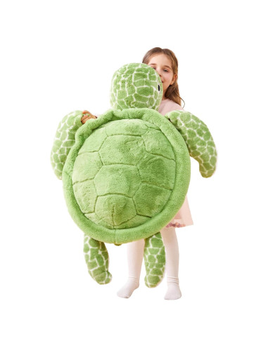 Juguete de Peluche Tortuga Marina Gigante IKASA 76 cm Suave