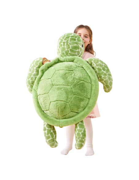 Juguete de Peluche Tortuga Marina Gigante IKASA 76 cm Suave