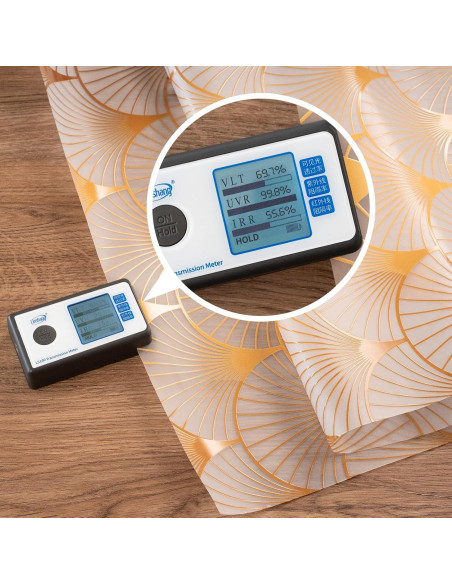 Película de Ventana DKTIE 45x200 cm Geométrica Esmerilada