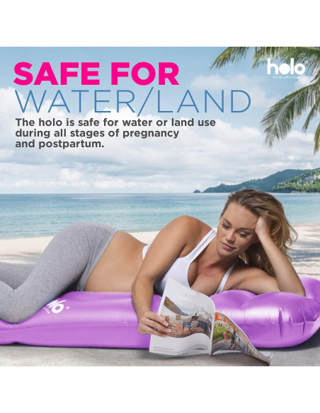 Almohada Inflable para Embarazo HOLO - Soporte y Comodidad Almohada Inflable para Embarazo HOLO - Soporte y Comodidad