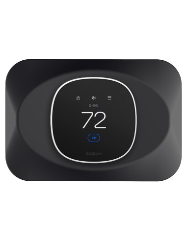 Cubierta de Placa de Pared BAOKZZOM para Ecobee 2025 - Negro