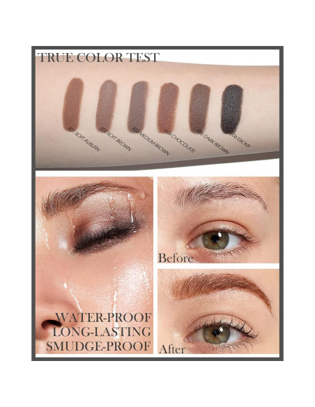 Pomada para Cejas LYSdefeu Chocolate 32g - Larga Duración