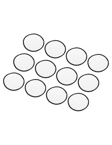 Parches de Sublimación MECCANIXITY 15pcs 7.5cm Redondos