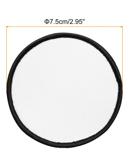 Parches de Sublimación MECCANIXITY 15pcs 7.5cm Redondos