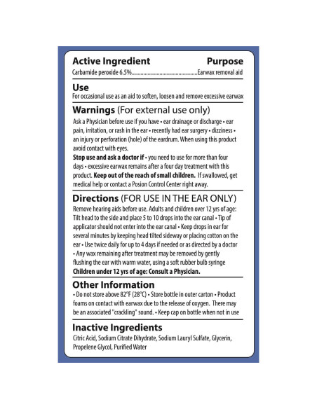 Gotas para Remoción de Cerumen Cleanse Right 14.79 ml