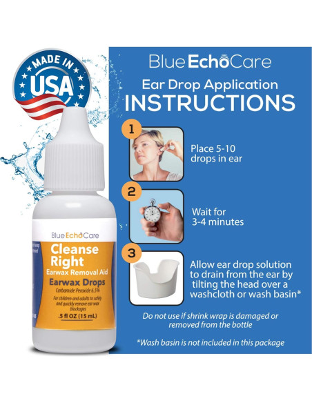 Gotas para Remoción de Cerumen Cleanse Right 14.79 ml