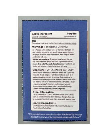 Gotas para Remoción de Cerumen Cleanse Right 14.79 ml