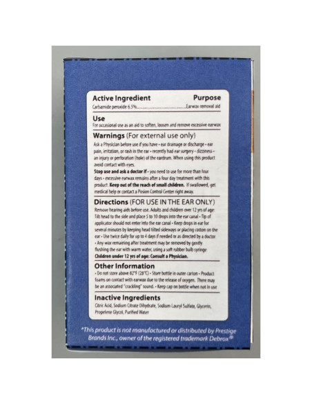 Gotas para Remoción de Cerumen Cleanse Right 14.79 ml