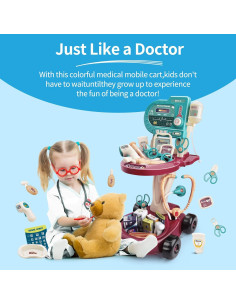 Kit de Doctor Deejoy para Niños 24 Piezas - Juguete Médico 2