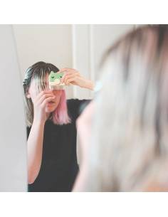 Recortador de Cabello 2 en 1 ZBJBinCH Verde Manzana 2