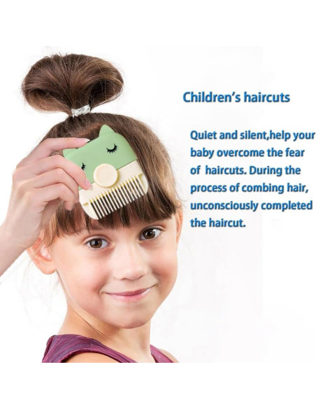 Recortador de Cabello 2 en 1 ZBJBinCH Verde Manzana Recortador de Cabello 2 en 1 ZBJBinCH Verde Manzana