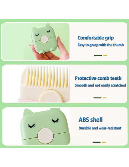 Recortador de Cabello 2 en 1 ZBJBinCH Verde Manzana Recortador de Cabello 2 en 1 ZBJBinCH Verde Manzana