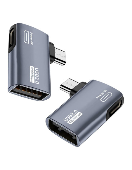 Adaptador Micro USB OTG AreMe 2 Pack para Fire TV Stick