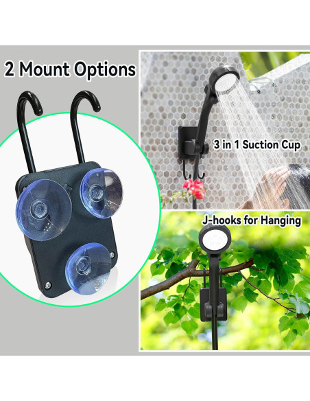 Ducha Portátil Clirass 6000mAh con Pantalla Digital y Bidet