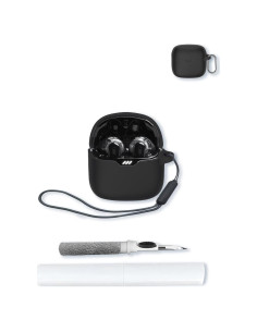 Funda Protectora Silicona BOVUGAC para JBL Tune FLEX - Negro