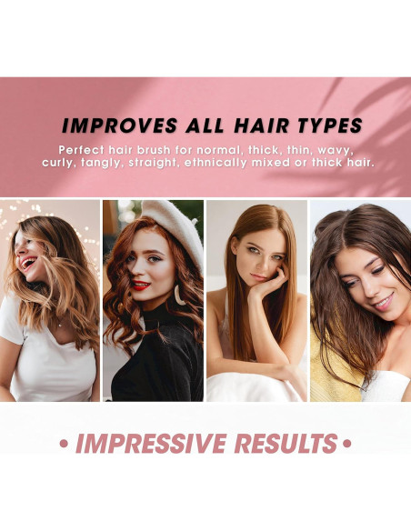 Cepillo de Cabello Truly Genuine Stockholm - Cerda Natural y Nylon