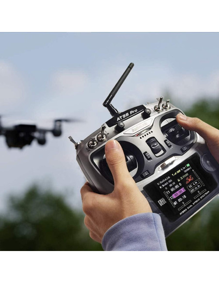 Transmisor y Receptor Radiolink AT9S Pro 10/12 Canales 3.4 km