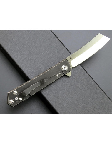 Cuchillo de Bolsillo Eafengrow EF97 Plegable Titanio 20.3 cm