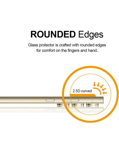 Protector de Pantalla Vidrio Templado Supershieldz para Samsung Galaxy S24 Ultra