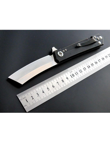 Cuchillo de Bolsillo Eafengrow EF97 Plegable Titanio 20.3 cm