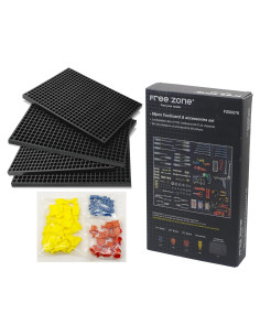 Organizador de Herramientas ZONA LIBRE 68 Piezas Negro