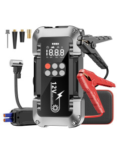 Arrancador de coche ZKpilse Q18 4000A con compresor 150PSI